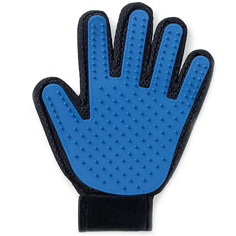 Silicone glove for pet hair